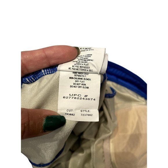 SPEEDO One Piece Blue Swimsuit‎ Womans size 10 - Picture 6 of 6